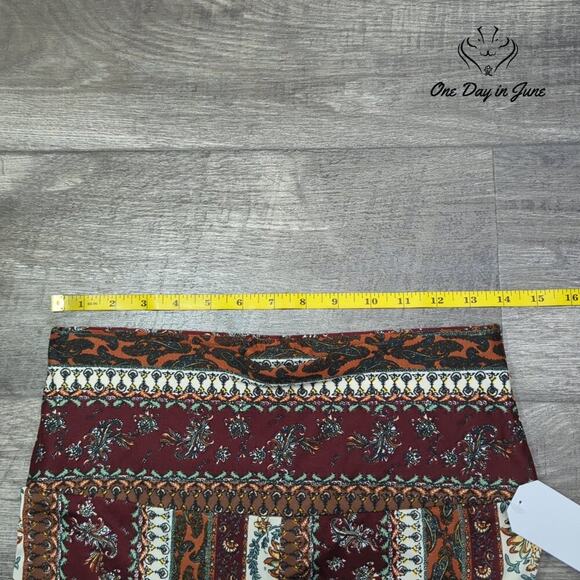 Shosho High Waist Soft Flare Casual Pants Size L - Picture 3 of 6